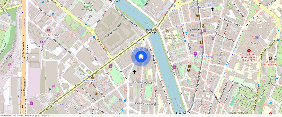 Rue Caroline **, 1227, Les Acacias