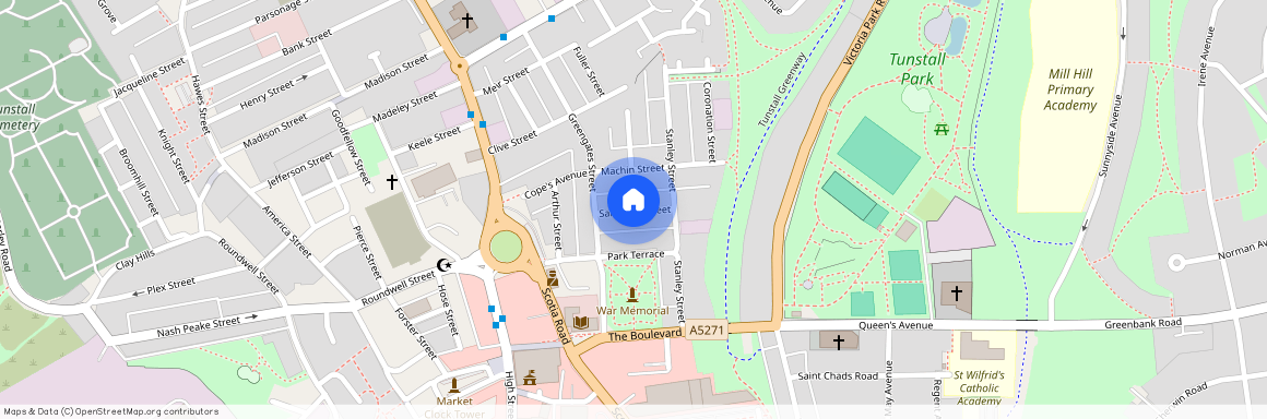 Salisbury Street Tunstall, Stoke-On-Trent