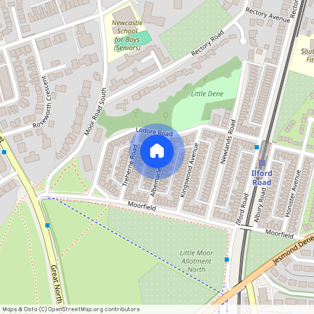 Albermarle Avenue, High West Jesmond