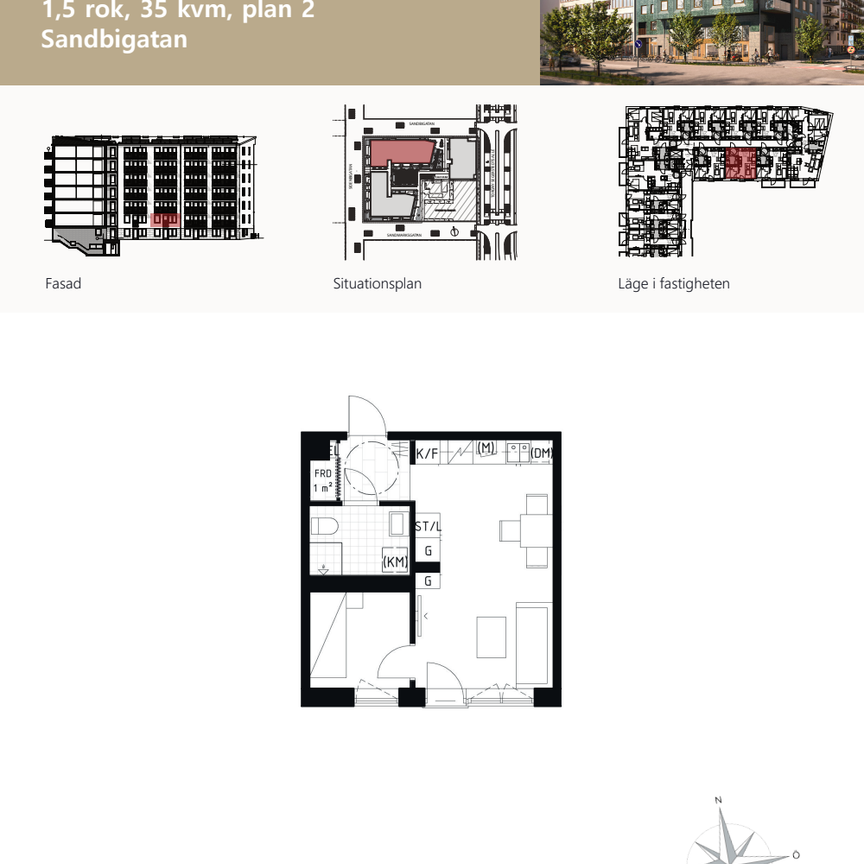 Sandbigatan 32, 75255, Uppsala - Foto 2