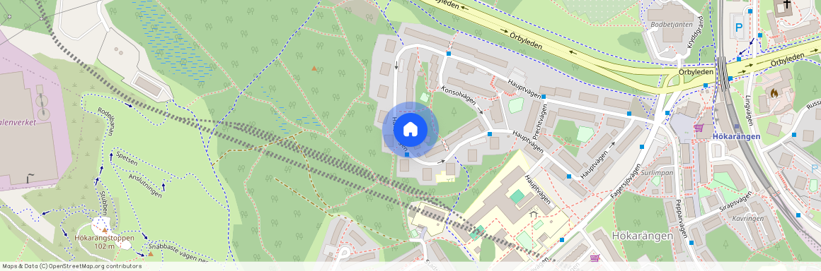 Hauptvägen 51, Hökarängen