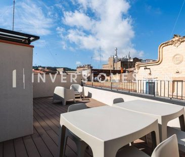 2 room luxury penthouse for rent in Barcelona, Spain - Photo 4