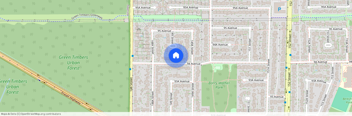 google map, Surrey, Surrey, Metro Vancouver, V3R 7T5