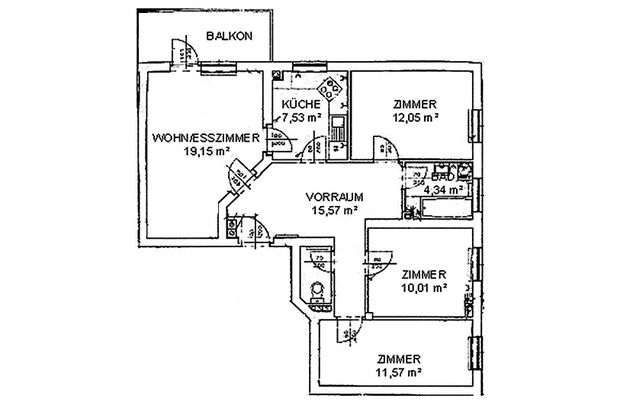 Wohnung in St. Martin - Foto 1