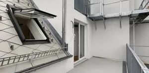 Dachgeschossmaisonette mit großem Balkon Top-Erstbezug - Photo 2