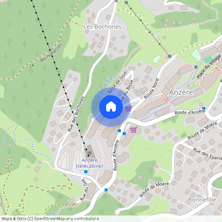 1972, Anzère, Rue Du Bisse, 3