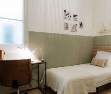 Room in a shared 4-bedroom apartment for rent in La Sagrada Família. - Photo 1