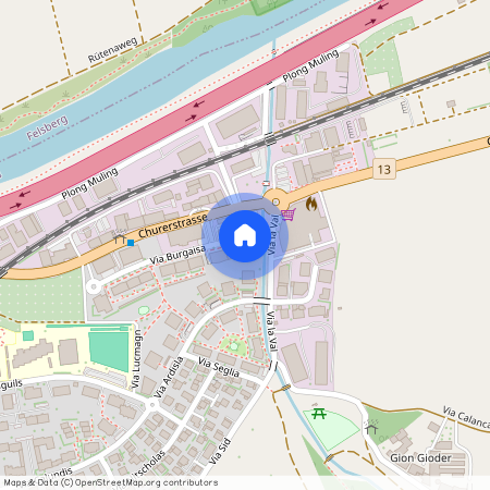Ardisla - Via Burgaisa 1 b, 7013 Domat-Ems