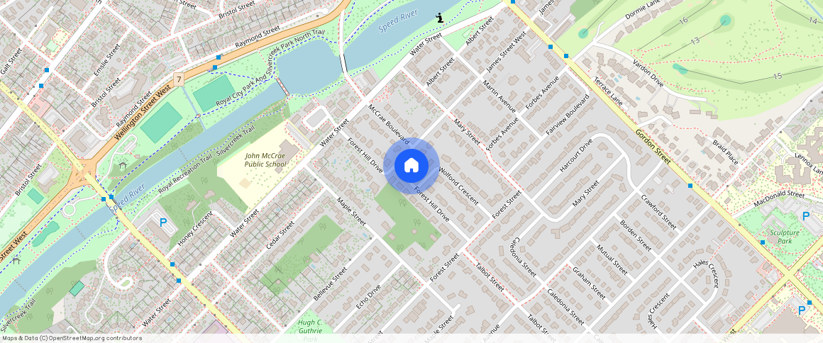 ** Forest Hill Drive, Guelph, ON, Canada