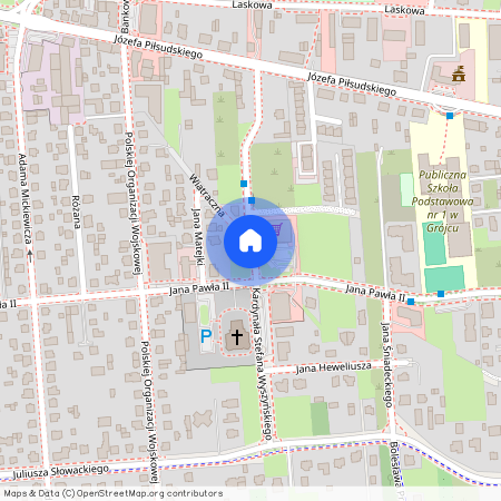 ul. Kardynała Stefana Wyszyńskiego, Grójec, Grójec, grójecki, mazowieckie