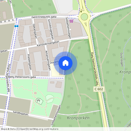 Soldathemsvägen, Uppsala