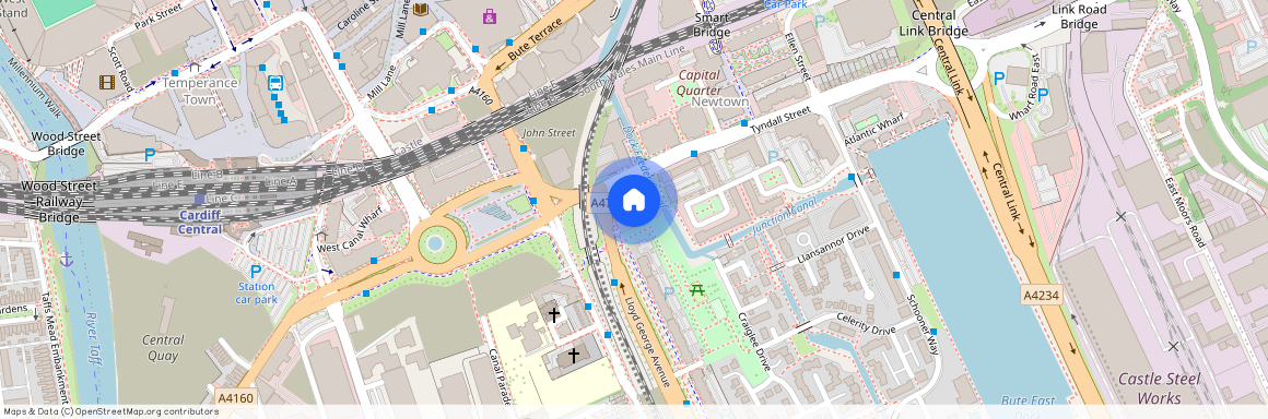 CF1, Caerdydd