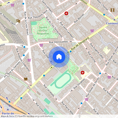 Appartement à louer rue de Vaugirard, Paris 15ème