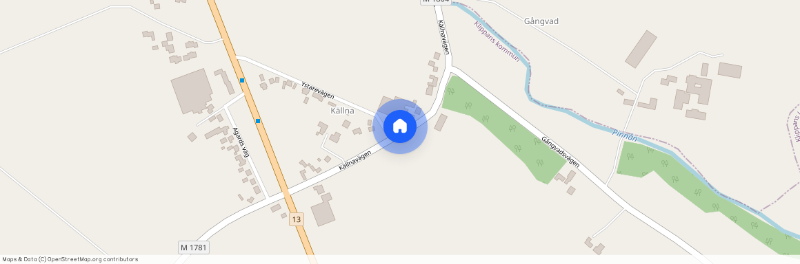 Källnavägen, Klippan