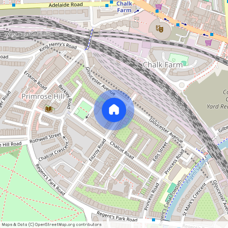 Fitzroy Road, Primrose Hill, London, NW1