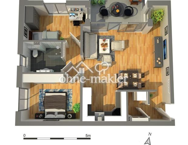 Zuhause heute- Moderner und energieeffizienter Neubau (KfW40) mit 3 Zimmer Wohnung - Photo 1