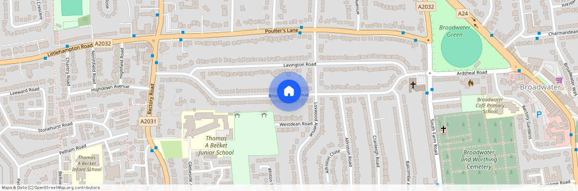 Broomfield Avenue, Worthing