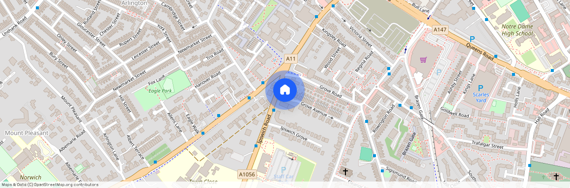 Ipswich Road, Norwich, Norfolk, NR1 2QA, Norfolk