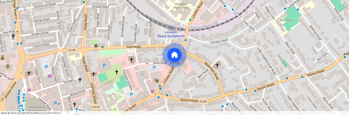 London Road, Guildford, GU1