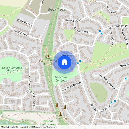 Wimbourne Close, Nuneaton, Warwickshire, CV10
