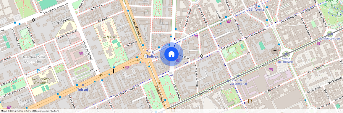 Via George Washington, Milan, Lombardy 20146