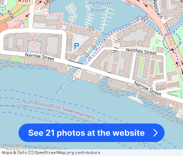 Victoria Wharf, 46 Narrow Street, Limehouse, London, E14 - Photo 1