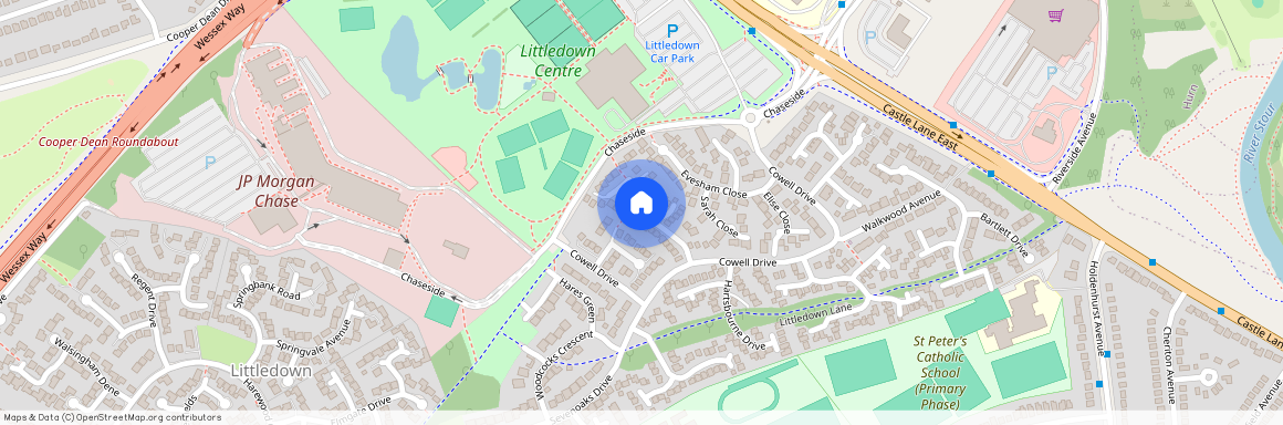 Beauchamps Gardens, Castle Dean, Bournemouth BH7