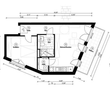 2-Zimmer Wohnung im Neubau *unbefristeter Vertrag* - Foto 1