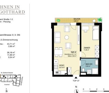Wohnen im Herzen von Penzing - direkt bei der U3 Kendlerstraße - ko... - Foto 2