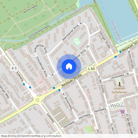 Allensteiner Ring 77, 47279 Duisburg - Duisburg-Süd