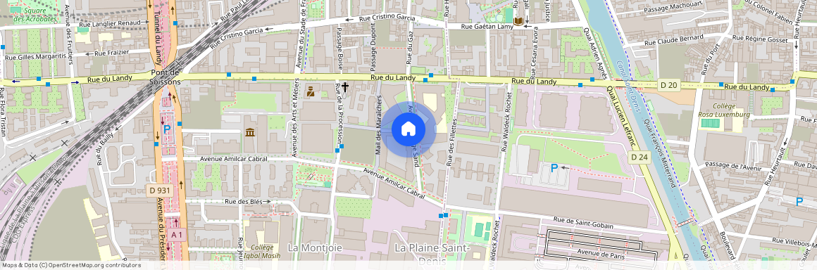 59, rue George Sand, 93200, Saint-Denis