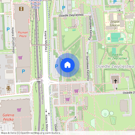 os. Zwycięstwa 23, Winogrady, Stare Miasto, Poznań, wielkopolskie