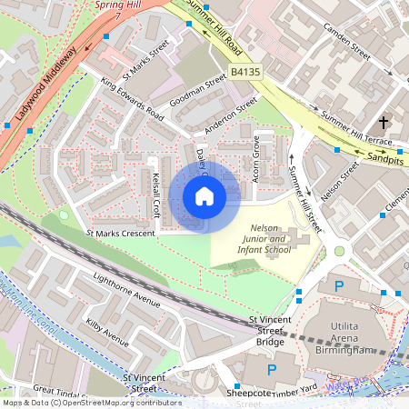 St Marks Crescent, Birmingham, B1