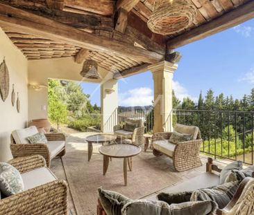 Saint-Paul-de-Vence - Villa provençale avec vue collines et mer - 5... - Photo 4