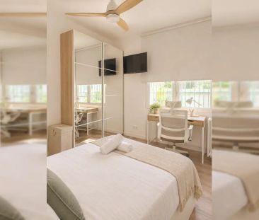 Room in a shared 4-bedroom apartment for rent in El Coll, Barcelona - Photo 3