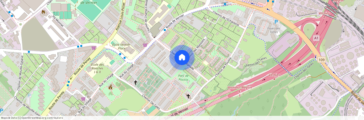 chemin de l'Esplanade, 1214 Vernier