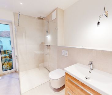 Neubau-Erstbezug in ruhiger Lage in Germering! Helle 2-Zimmerwohnun... - Foto 5