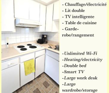 Studio tout inclus 1 1/2 - 10 min du terminus Longueuil - disponibl... - Photo 2