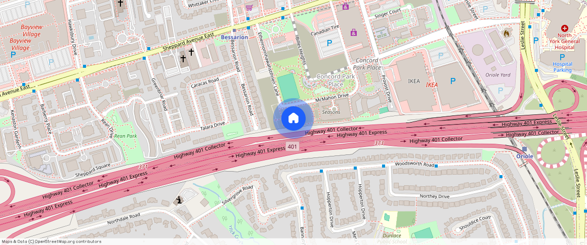 ** McMahon Drive, Toronto