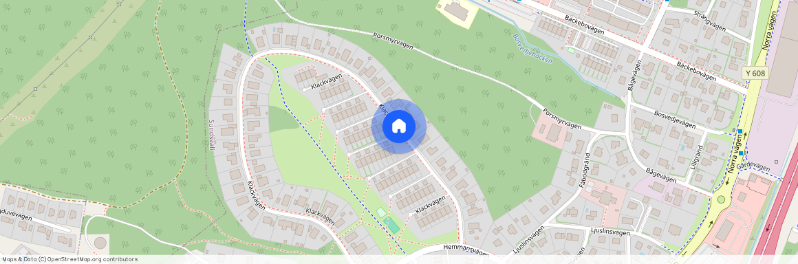 Klackvägen, Sundsvall