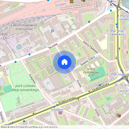 ul. Kolejowa 69, Przedmieście Świdnickie, Stare Miasto, Wrocław, dolnośląskie