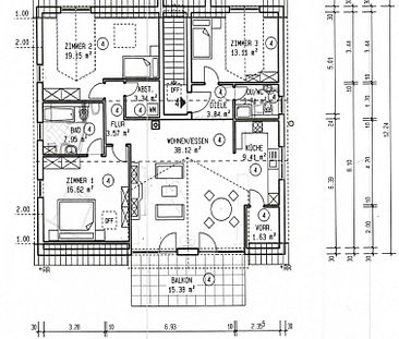 Achtung: schöne 4,5-Zi DG-Wohnung in Lö-Tüllingen mit EBK, TG- und PKW-Stellplätzen! Ausblick!!! - Foto 4