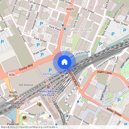 Cheetham Hill Road, Hallmark Tower, M4