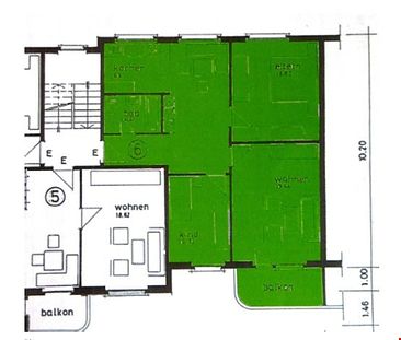 Schöne 3.5-Zimmerwohnung mit Balkon / Joli appartement de 3.5 pièces - Foto 2