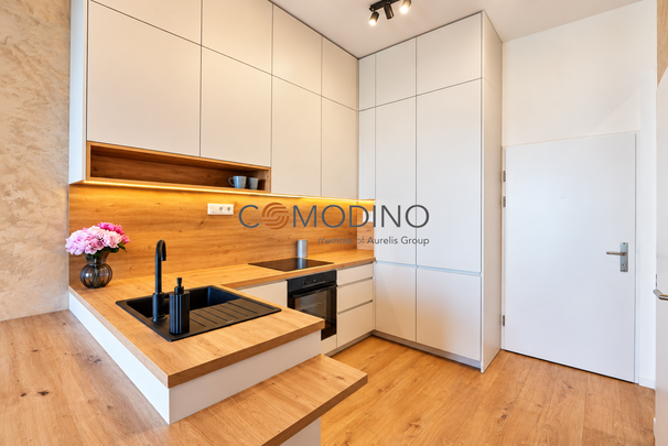 COMODINO I Agáty - 1,5 izbový apartmán s krytým parkovacím státím – Fotografia 1