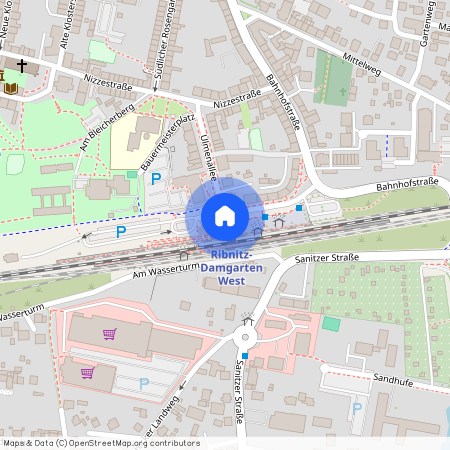 Bahnhofstraße, 18311, Bahnhofstraße    Ribnitz-Damgarten