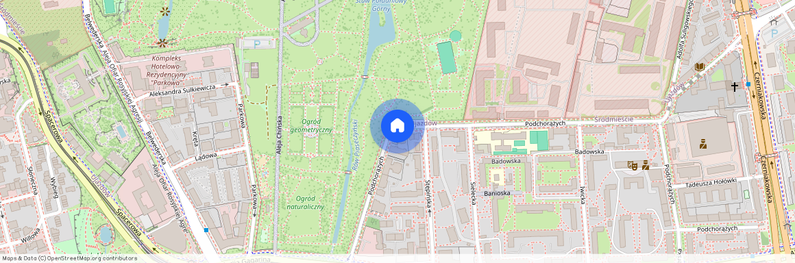 ul. Podchorążych, Sielce, Mokotów, Warszawa, mazowieckie