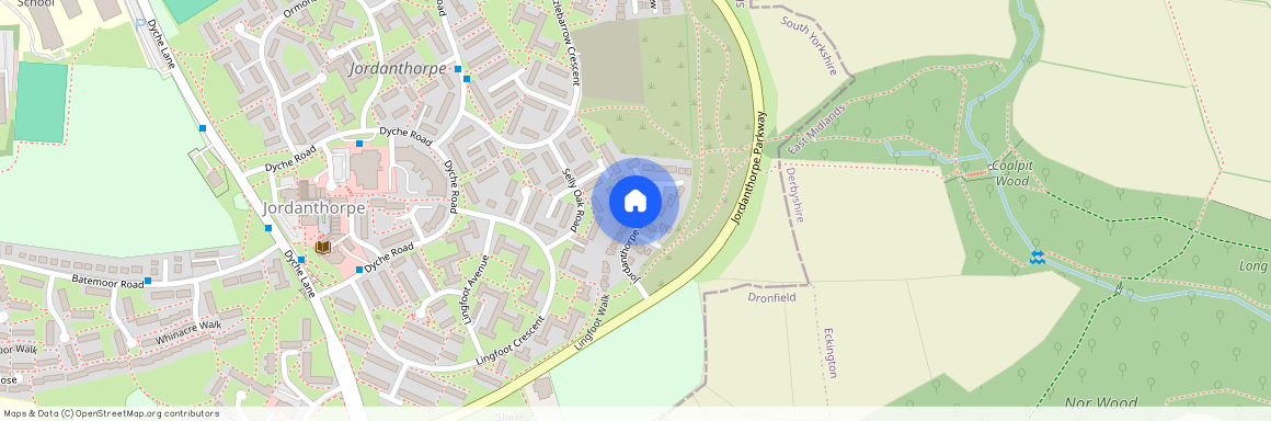 Jordanthorpe Green, Jordanthorpe, S8 8DZ