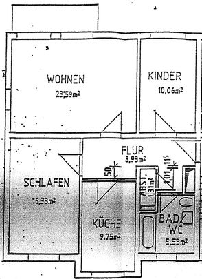 Gemütlich große 3 Raumwohnung mit Balkon, ab 1. September frei! - Photo 1