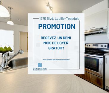 1 Bedroom + Den - 1270 Boulevard Lucille-Teasdale, Lachenaie - Photo 2